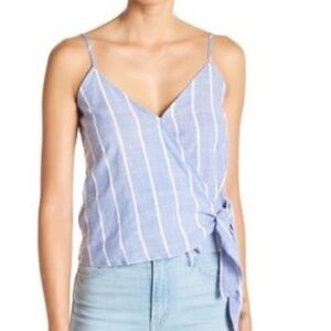 Ten Sixty Sherman Light Blue Striped Camisole